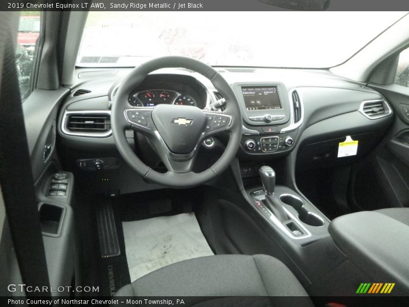 Sandy Ridge Metallic / Jet Black 2019 Chevrolet Equinox LT AWD