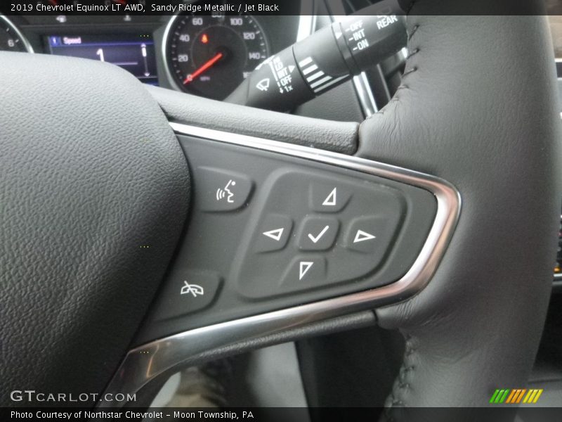 Sandy Ridge Metallic / Jet Black 2019 Chevrolet Equinox LT AWD