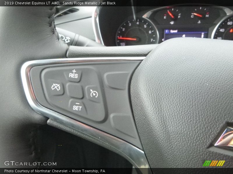 Sandy Ridge Metallic / Jet Black 2019 Chevrolet Equinox LT AWD