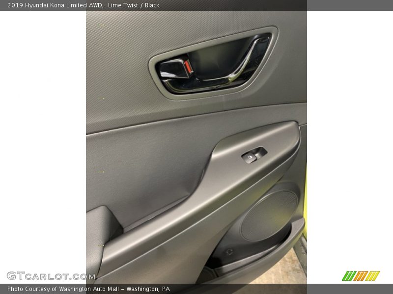 Lime Twist / Black 2019 Hyundai Kona Limited AWD