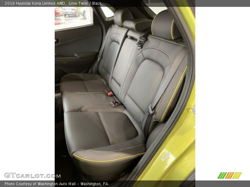 Lime Twist / Black 2019 Hyundai Kona Limited AWD