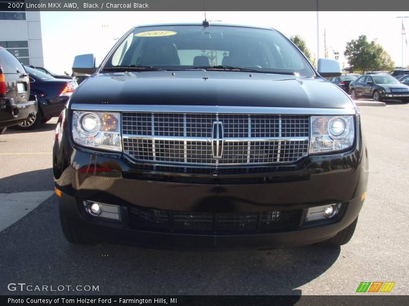 Black / Charcoal Black 2007 Lincoln MKX AWD