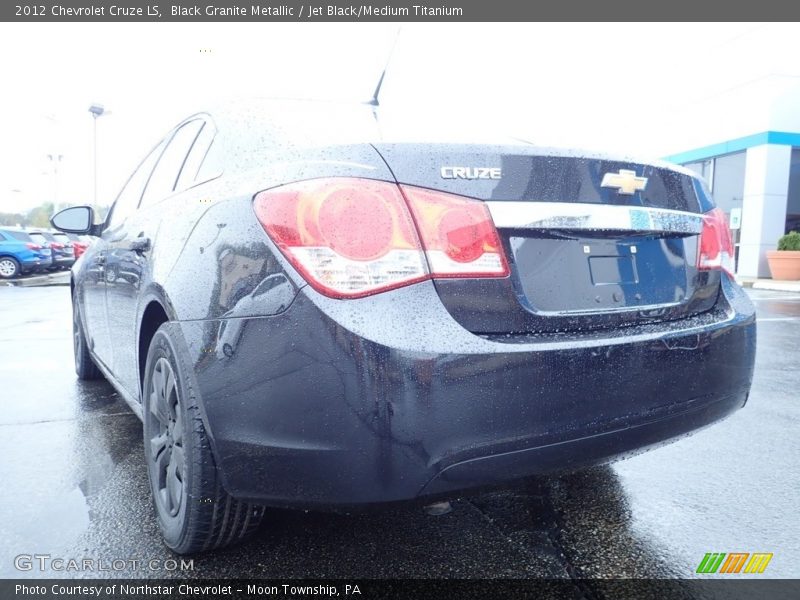 Black Granite Metallic / Jet Black/Medium Titanium 2012 Chevrolet Cruze LS