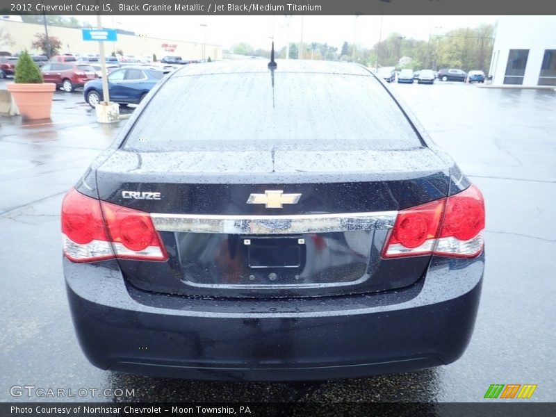 Black Granite Metallic / Jet Black/Medium Titanium 2012 Chevrolet Cruze LS