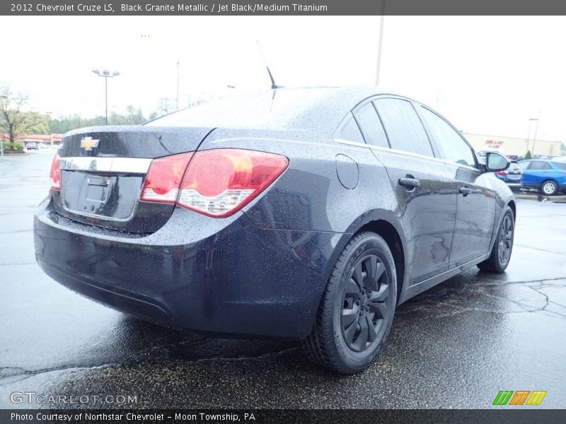 Black Granite Metallic / Jet Black/Medium Titanium 2012 Chevrolet Cruze LS