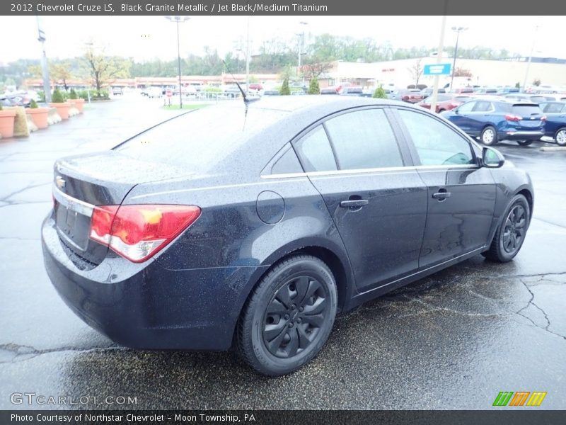 Black Granite Metallic / Jet Black/Medium Titanium 2012 Chevrolet Cruze LS