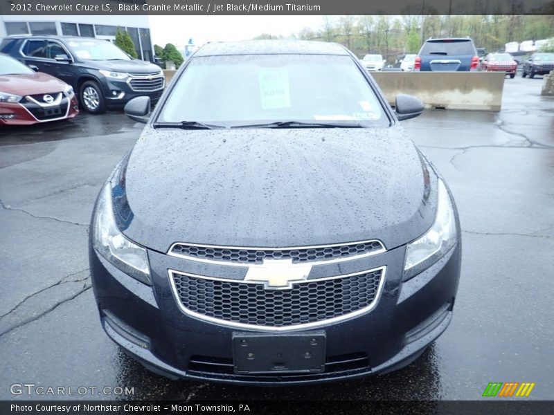 Black Granite Metallic / Jet Black/Medium Titanium 2012 Chevrolet Cruze LS