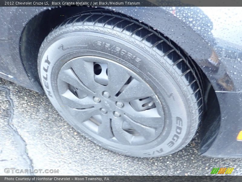 Black Granite Metallic / Jet Black/Medium Titanium 2012 Chevrolet Cruze LS