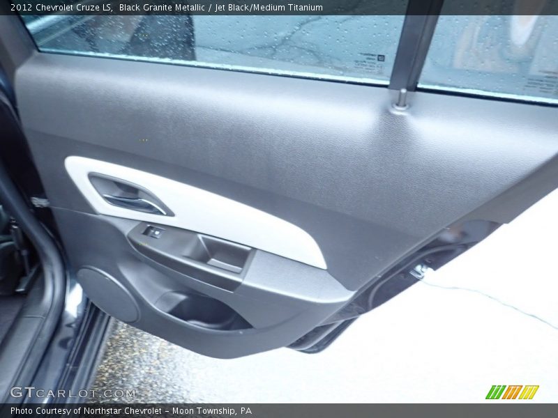 Black Granite Metallic / Jet Black/Medium Titanium 2012 Chevrolet Cruze LS