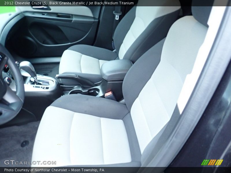Black Granite Metallic / Jet Black/Medium Titanium 2012 Chevrolet Cruze LS