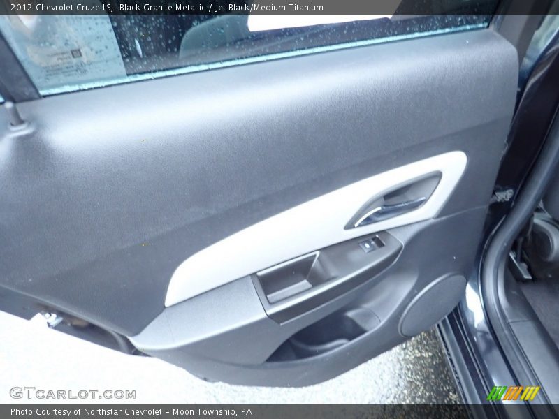 Black Granite Metallic / Jet Black/Medium Titanium 2012 Chevrolet Cruze LS