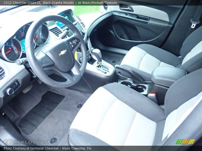 Black Granite Metallic / Jet Black/Medium Titanium 2012 Chevrolet Cruze LS