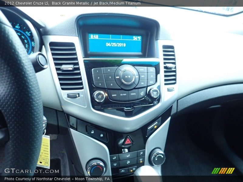 Black Granite Metallic / Jet Black/Medium Titanium 2012 Chevrolet Cruze LS