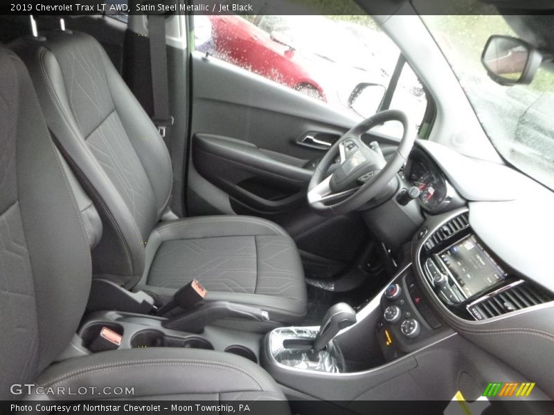 Satin Steel Metallic / Jet Black 2019 Chevrolet Trax LT AWD