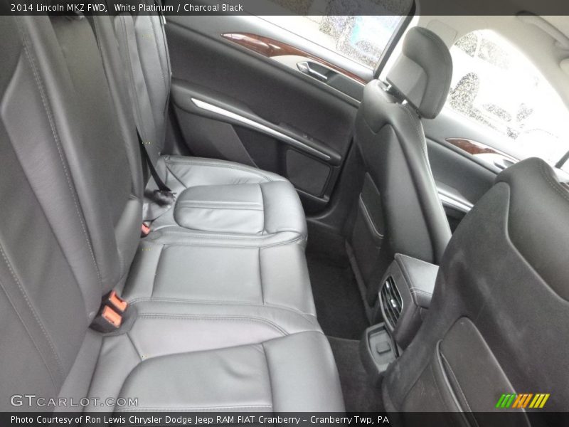 White Platinum / Charcoal Black 2014 Lincoln MKZ FWD