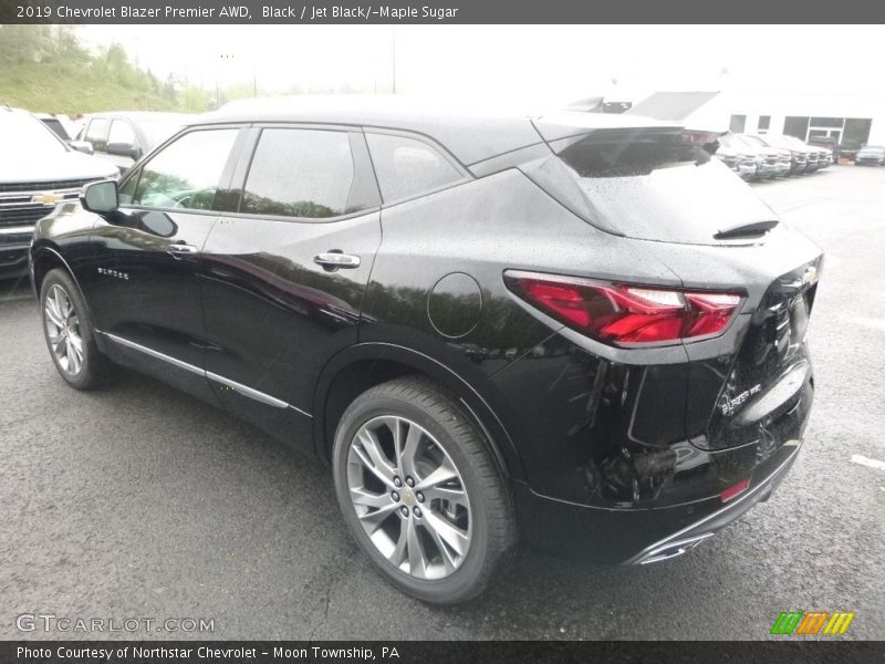 Black / Jet Black/­Maple Sugar 2019 Chevrolet Blazer Premier AWD