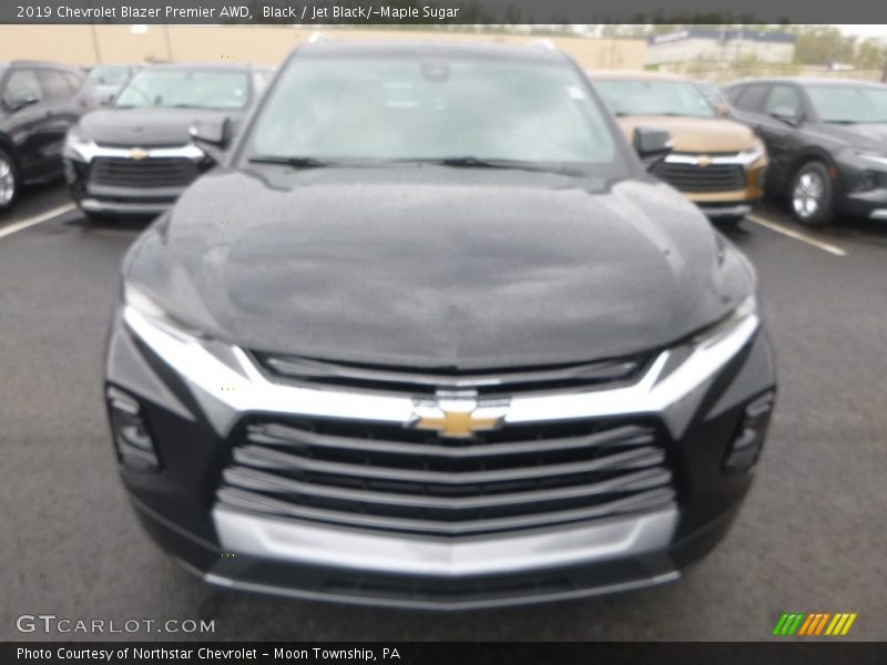 Black / Jet Black/­Maple Sugar 2019 Chevrolet Blazer Premier AWD