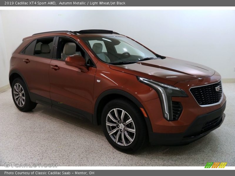 Autumn Metallic / Light Wheat/Jet Black 2019 Cadillac XT4 Sport AWD