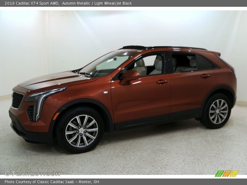 Autumn Metallic / Light Wheat/Jet Black 2019 Cadillac XT4 Sport AWD