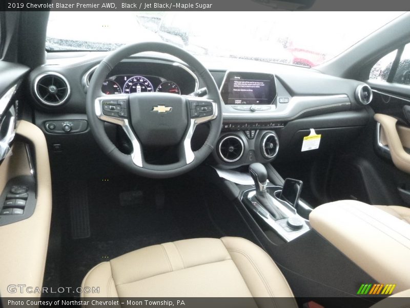  2019 Blazer Premier AWD Jet Black/­Maple Sugar Interior