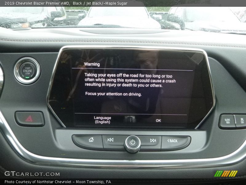 Controls of 2019 Blazer Premier AWD