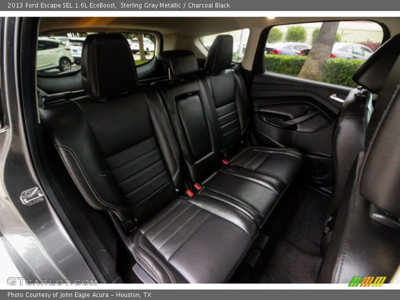 Sterling Gray Metallic / Charcoal Black 2013 Ford Escape SEL 1.6L EcoBoost