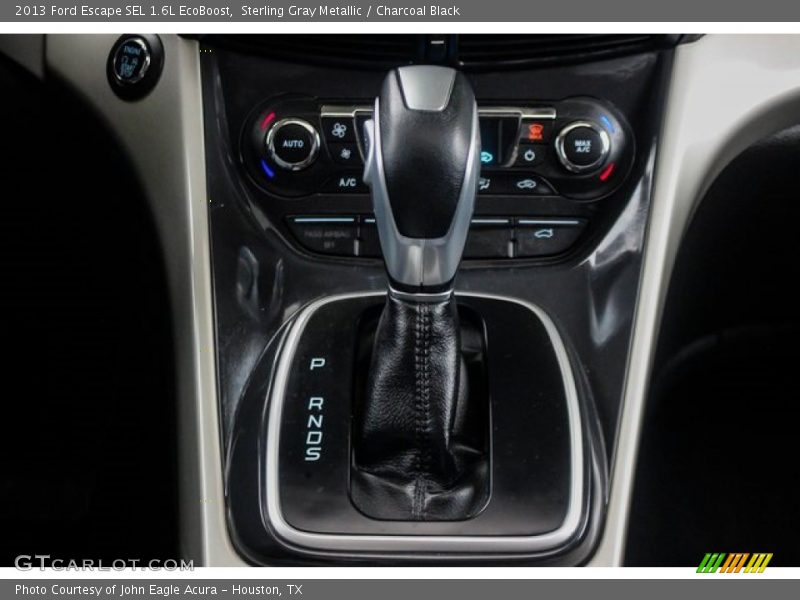 Sterling Gray Metallic / Charcoal Black 2013 Ford Escape SEL 1.6L EcoBoost