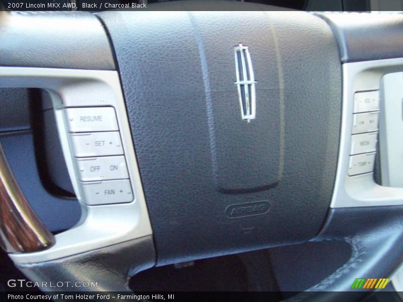 Black / Charcoal Black 2007 Lincoln MKX AWD