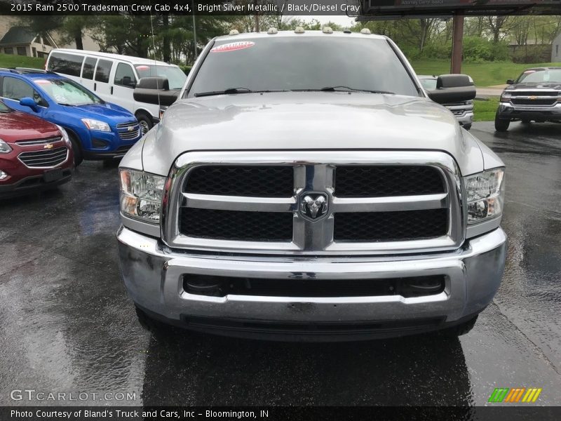 Bright Silver Metallic / Black/Diesel Gray 2015 Ram 2500 Tradesman Crew Cab 4x4