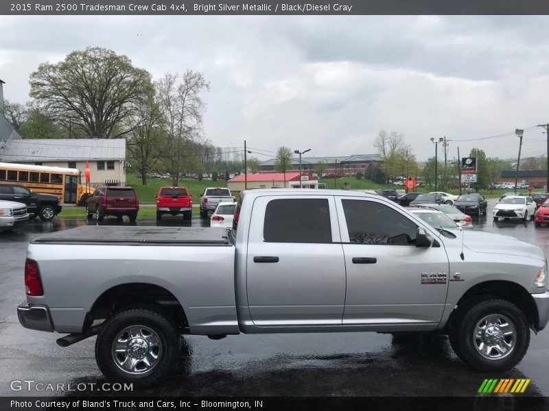 Bright Silver Metallic / Black/Diesel Gray 2015 Ram 2500 Tradesman Crew Cab 4x4