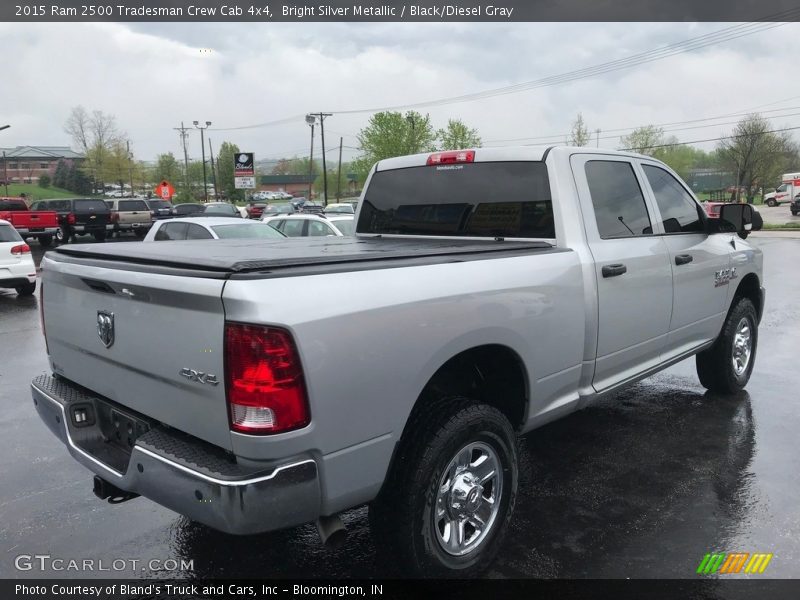 Bright Silver Metallic / Black/Diesel Gray 2015 Ram 2500 Tradesman Crew Cab 4x4