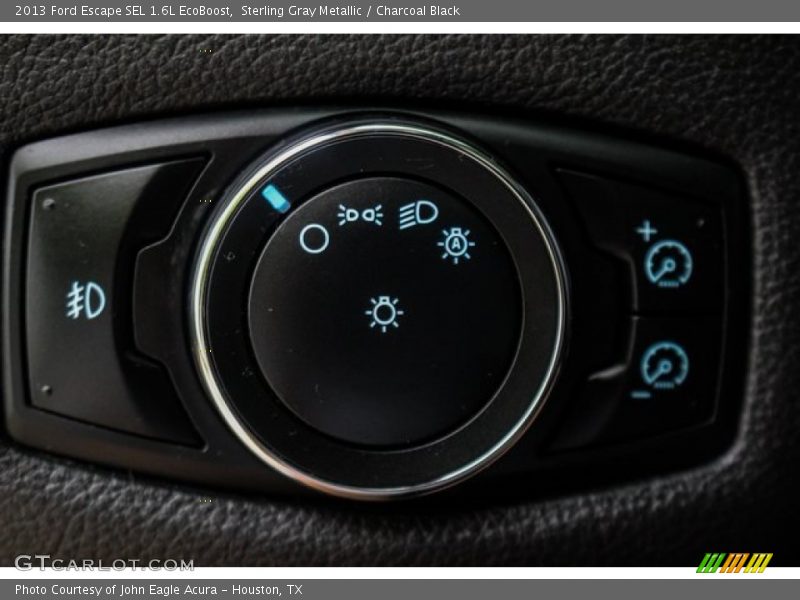 Sterling Gray Metallic / Charcoal Black 2013 Ford Escape SEL 1.6L EcoBoost