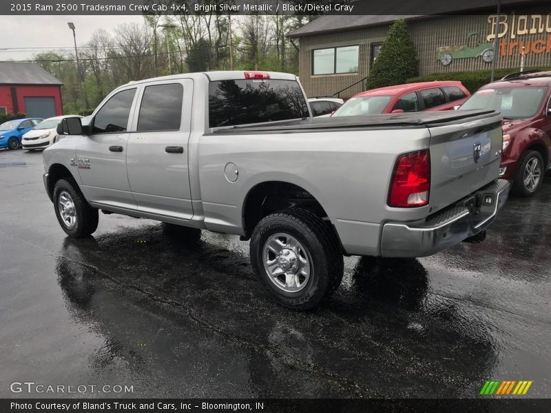 Bright Silver Metallic / Black/Diesel Gray 2015 Ram 2500 Tradesman Crew Cab 4x4