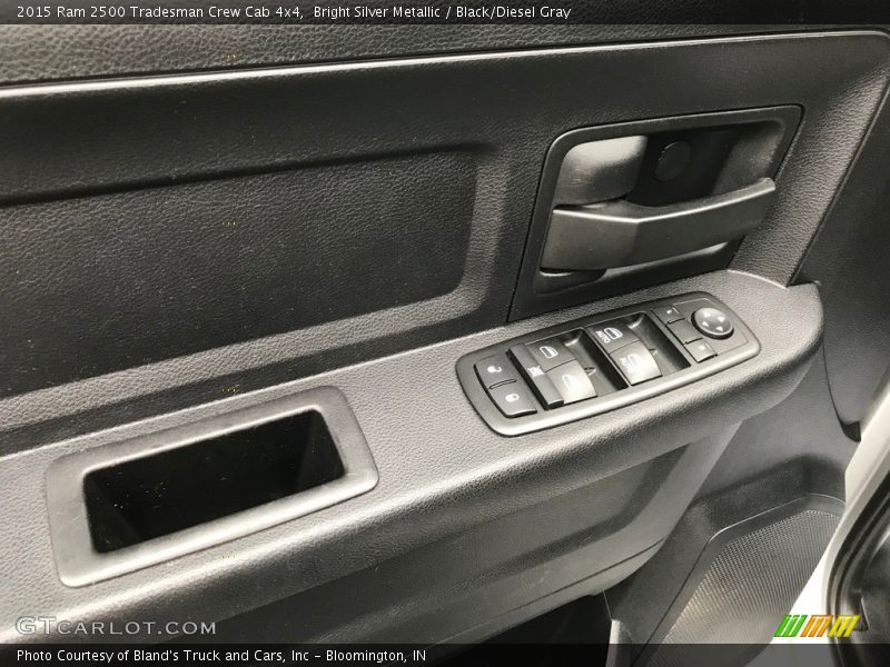 Bright Silver Metallic / Black/Diesel Gray 2015 Ram 2500 Tradesman Crew Cab 4x4