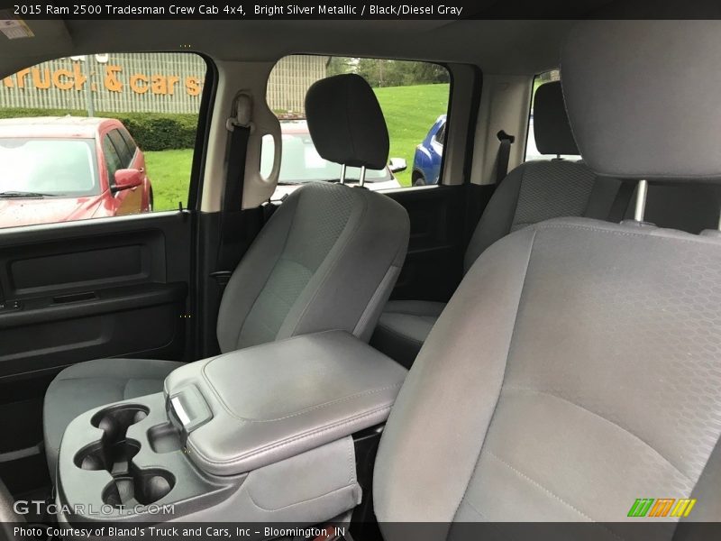 Bright Silver Metallic / Black/Diesel Gray 2015 Ram 2500 Tradesman Crew Cab 4x4