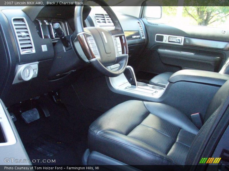 Black / Charcoal Black 2007 Lincoln MKX AWD