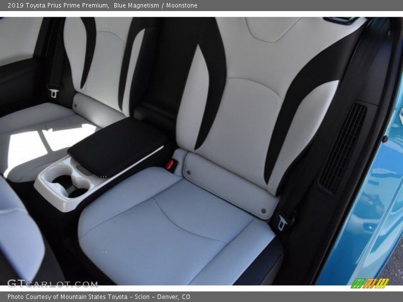 Rear Seat of 2019 Prius Prime Premium