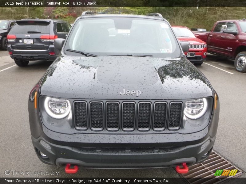 Black / Black 2019 Jeep Renegade Trailhawk 4x4