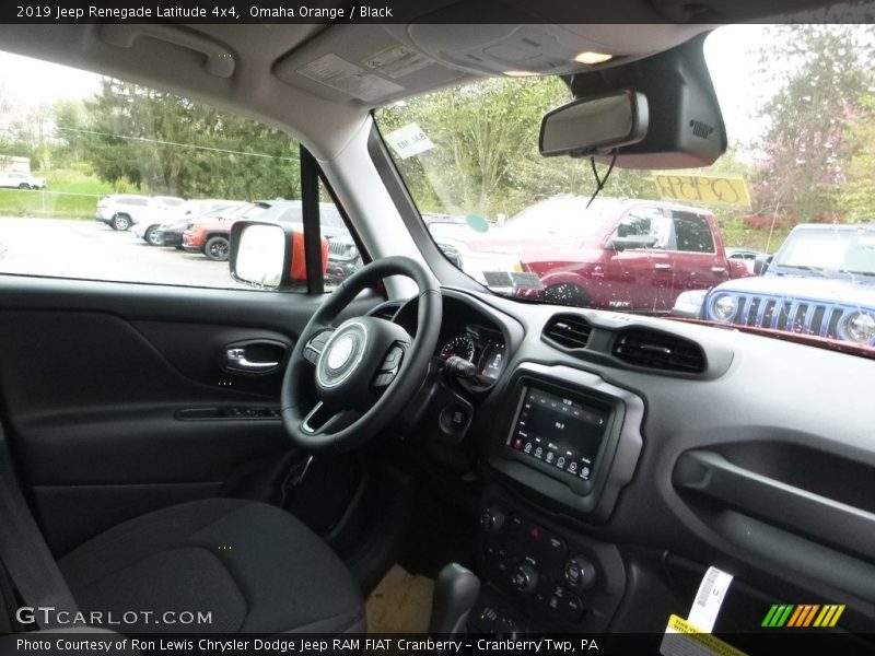 Omaha Orange / Black 2019 Jeep Renegade Latitude 4x4