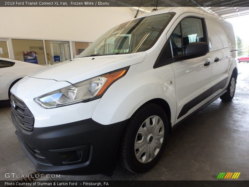 Frozen White / Ebony 2019 Ford Transit Connect XL Van