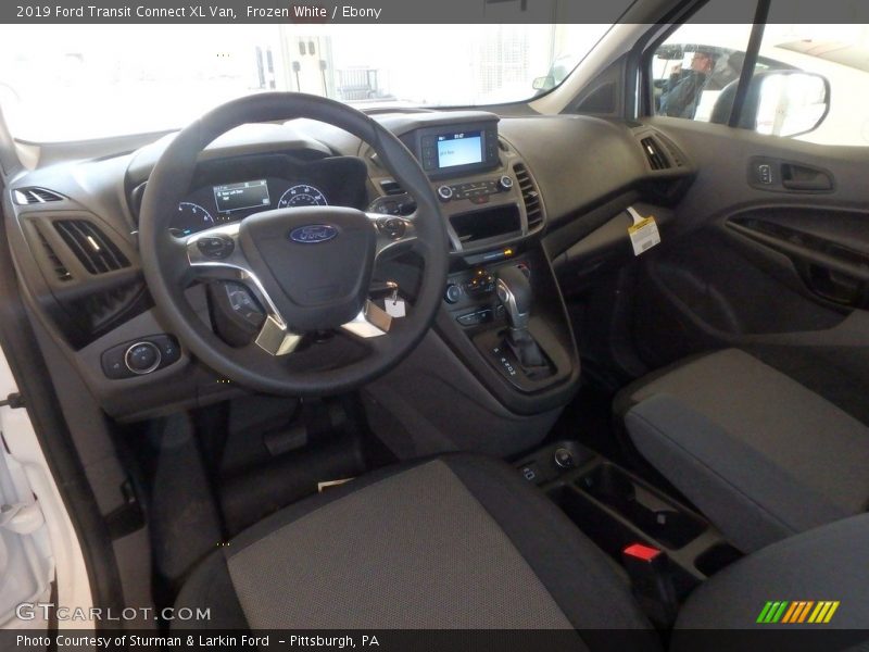 Frozen White / Ebony 2019 Ford Transit Connect XL Van