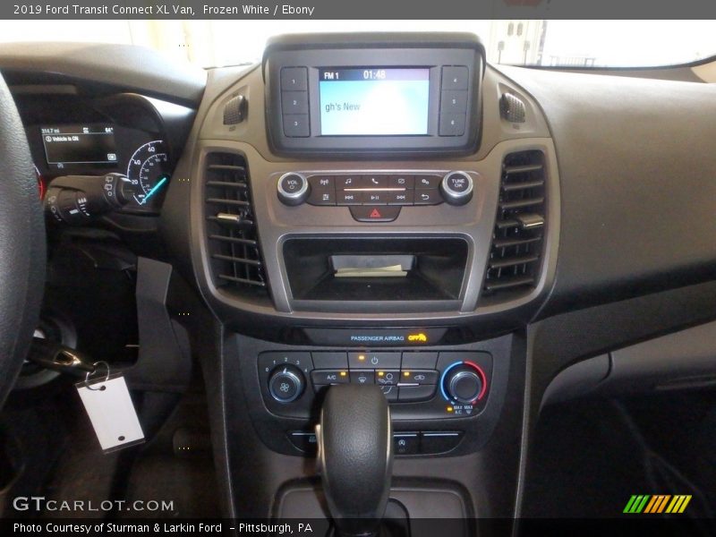 Frozen White / Ebony 2019 Ford Transit Connect XL Van