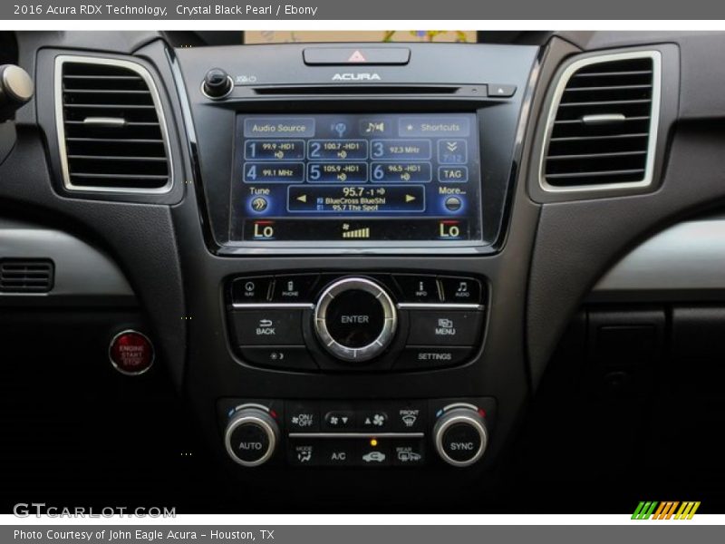 Crystal Black Pearl / Ebony 2016 Acura RDX Technology