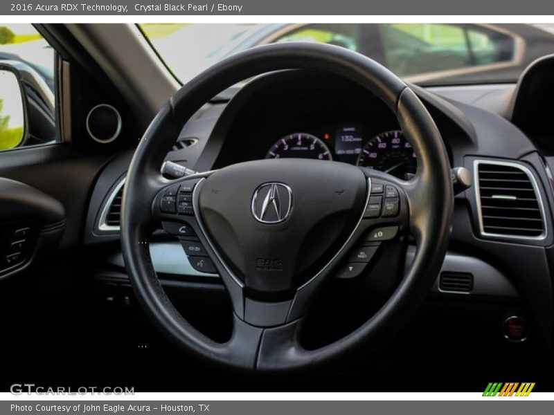 Crystal Black Pearl / Ebony 2016 Acura RDX Technology