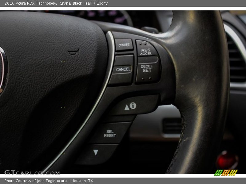 Crystal Black Pearl / Ebony 2016 Acura RDX Technology