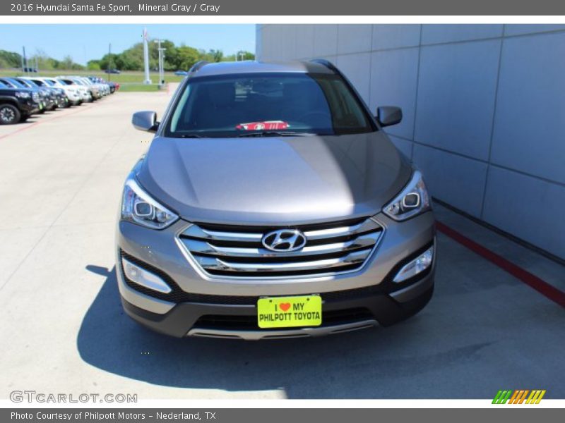 Mineral Gray / Gray 2016 Hyundai Santa Fe Sport