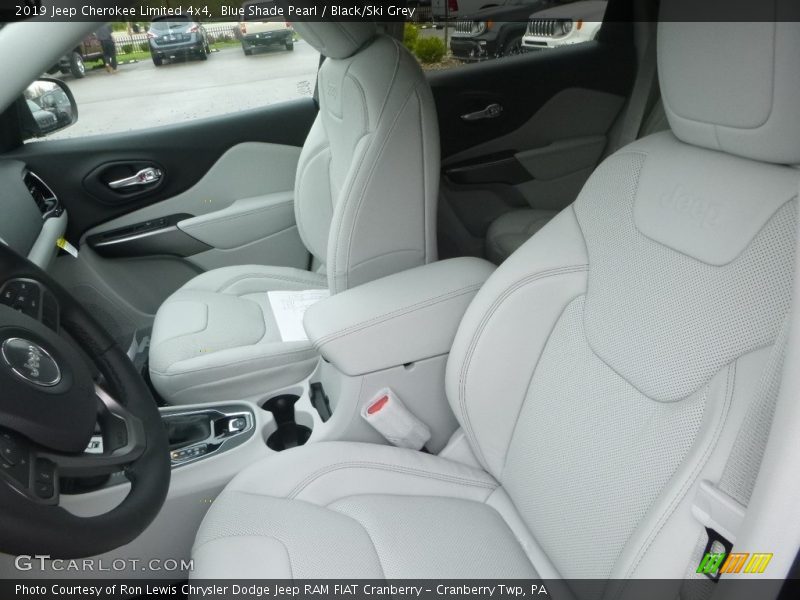 Blue Shade Pearl / Black/Ski Grey 2019 Jeep Cherokee Limited 4x4
