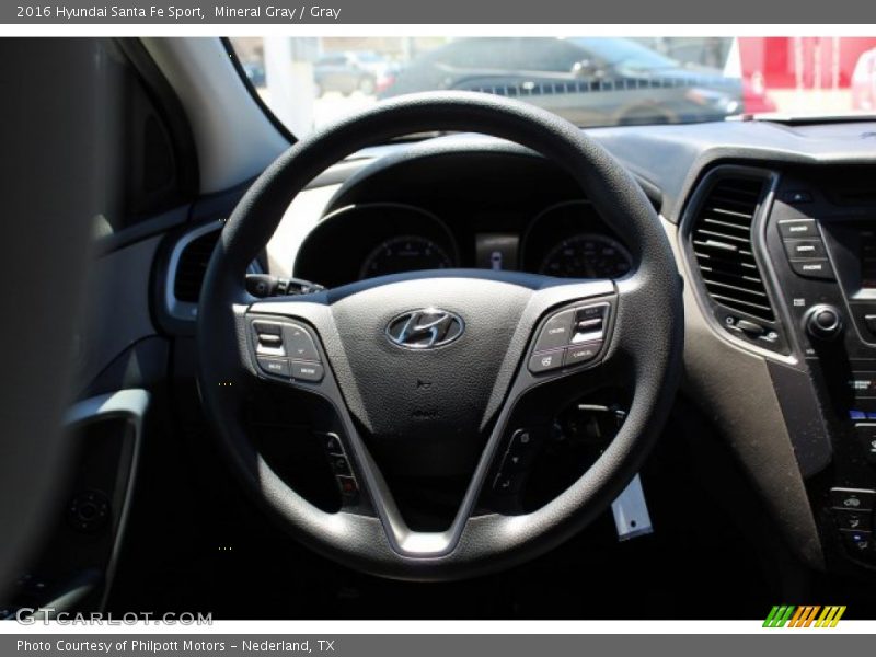 Mineral Gray / Gray 2016 Hyundai Santa Fe Sport