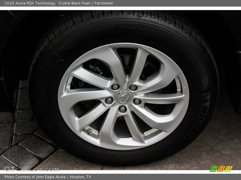 Crystal Black Pearl / Parchment 2016 Acura RDX Technology