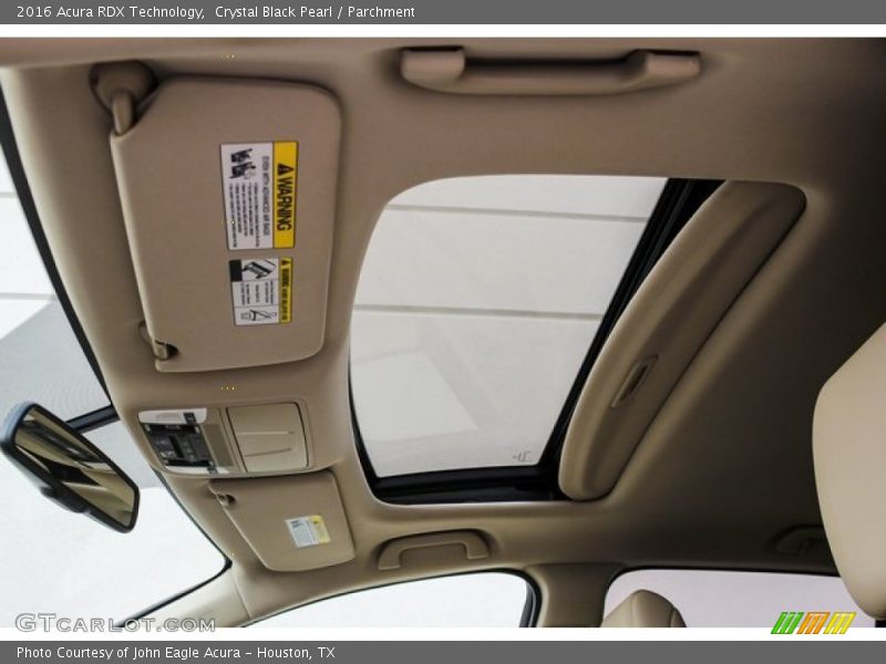 Crystal Black Pearl / Parchment 2016 Acura RDX Technology